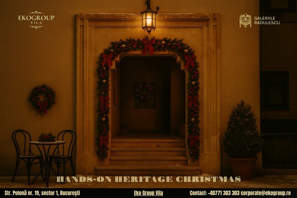 Activități de Crăciun deosebite: o experiență autentică a Crăciunului anilor ’30 la Eko Group Vila
