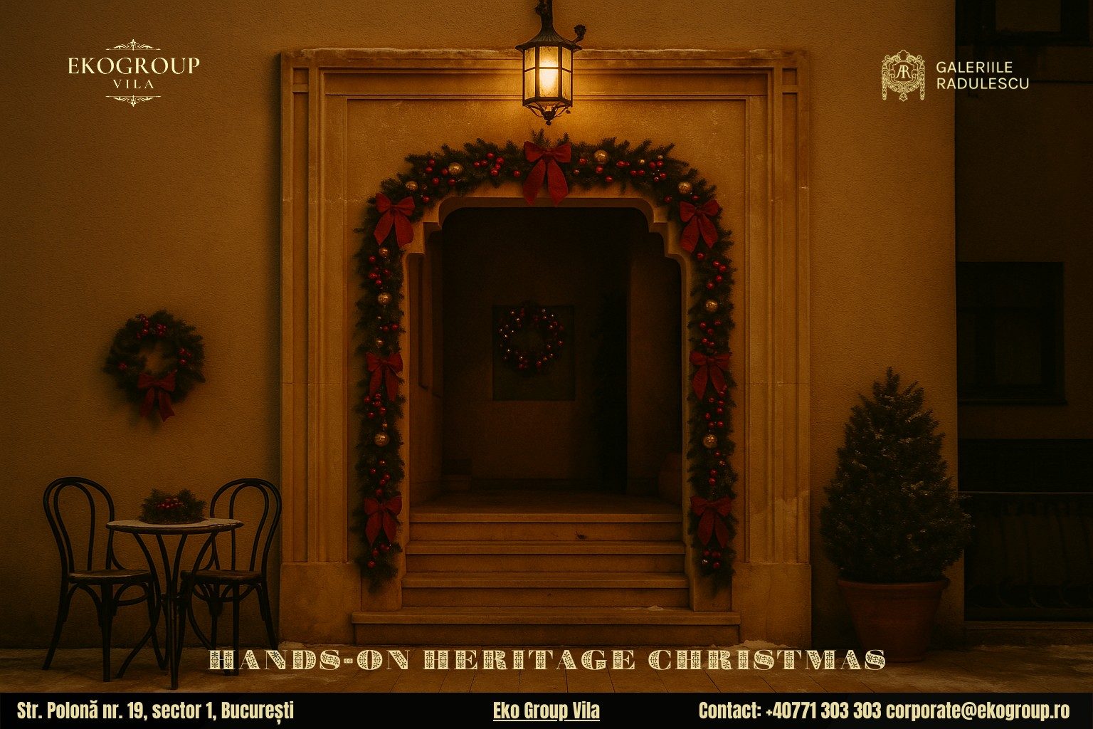 Activități de Crăciun deosebite: o experiență autentică a Crăciunului anilor ’30 la Eko Group Vila 4 Activități de Crăciun deosebite: o experiență autentică a Crăciunului anilor ’30 la Eko Group Vila