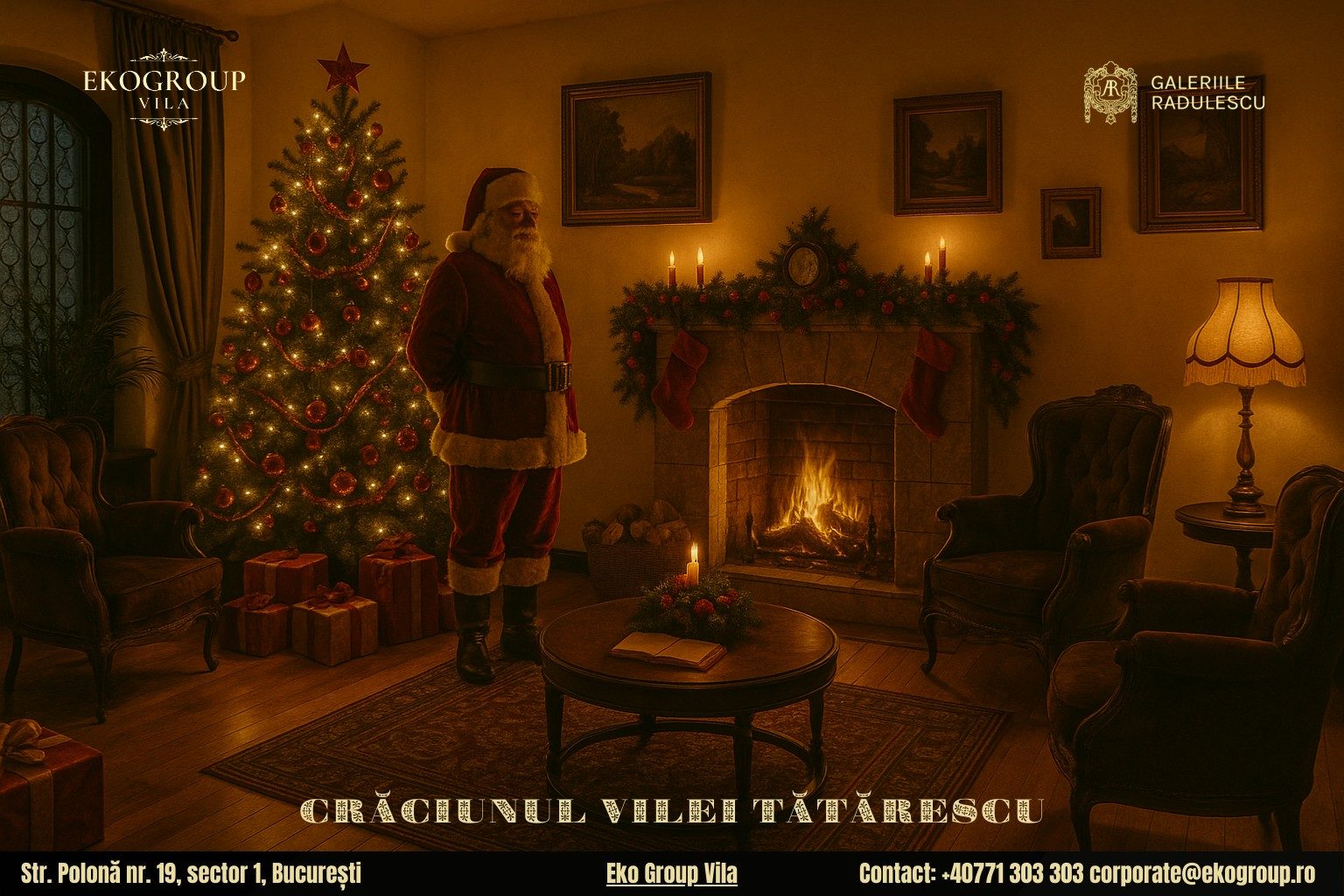 Legenda lui Moș Crăciun și magia sărbătorilor în Eko Group Vila: o privire nostalgică către Crăciunul anilor ’30 5 Legenda lui Moș Crăciun și magia sărbătorilor în Eko Group Vila: o privire nostalgică către Crăciunul anilor ’30