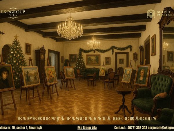 Activități de Crăciun pentru copii: Descoperă Magia Interbelică în Casa Tătărăscu și Expoziția Crăciunul Anilor ’30 la Eko Group Vila