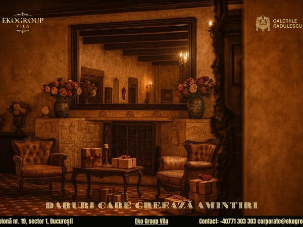 Cadouri de Crăciun care devin experiențe unice: Crăciunul anilor ’30 la Eko Group Vila