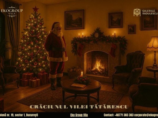 Legenda lui Moș Crăciun și magia sărbătorilor în Eko Group Vila: o privire nostalgică către Crăciunul anilor ’30